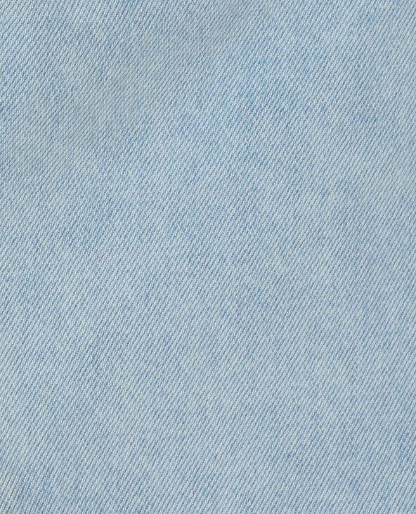 Jupe en jean destroy bleu - Pimkie
