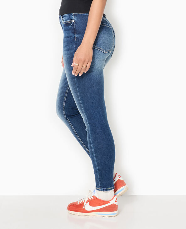 Jean skinny taille haute bleu marine - Pimkie