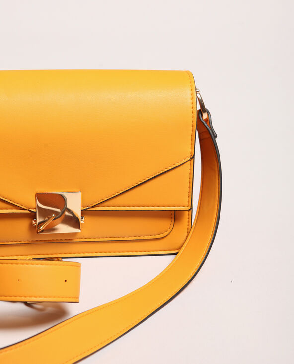 Sac en faux cuir jaune - Pimkie