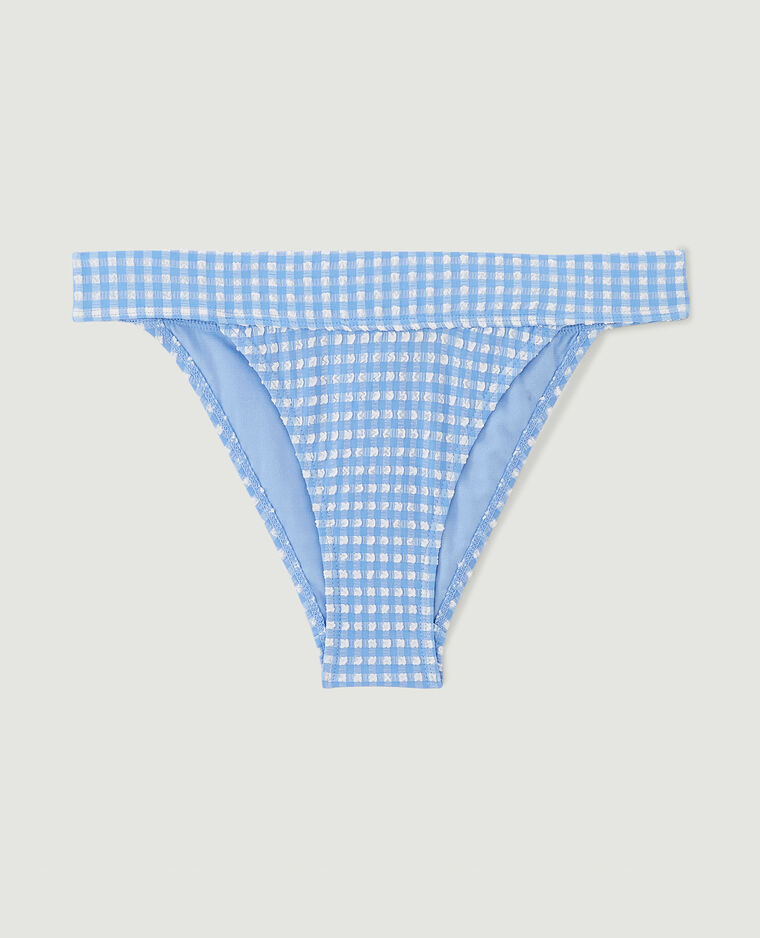 Bas de maillot culotte échancrée bleu clair - Pimkie
