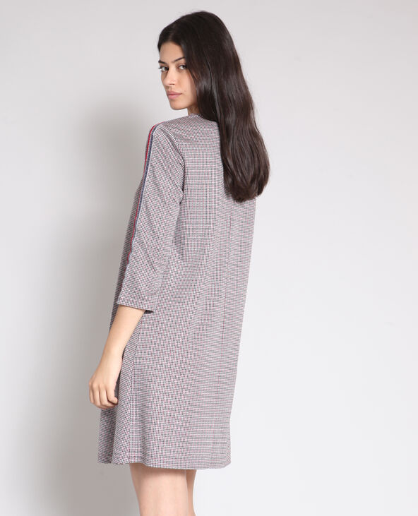 Robe à imprimé bordeaux - Pimkie