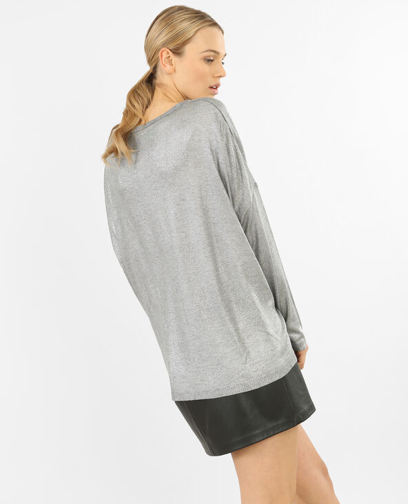 Pull silver argenté - Pimkie
