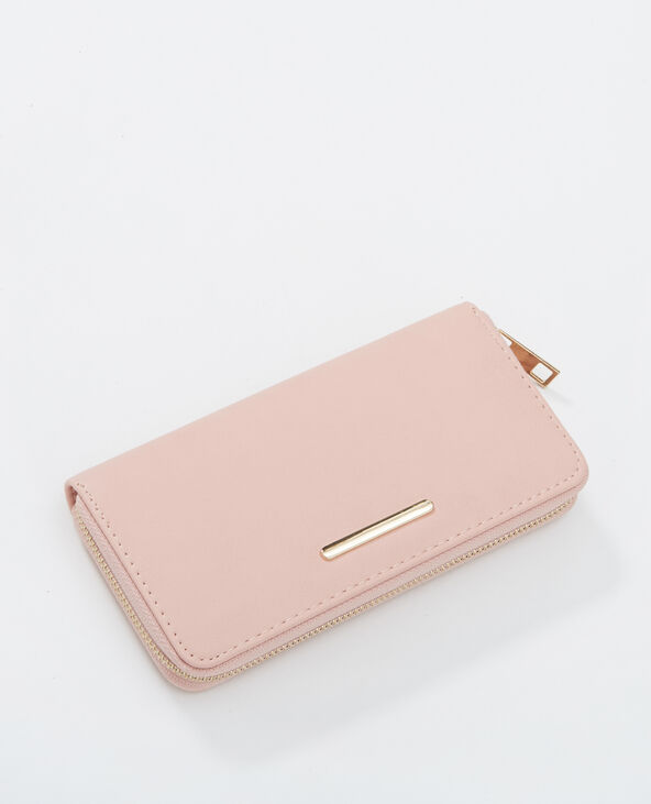 Portefeuille compagnon rose clair - Pimkie