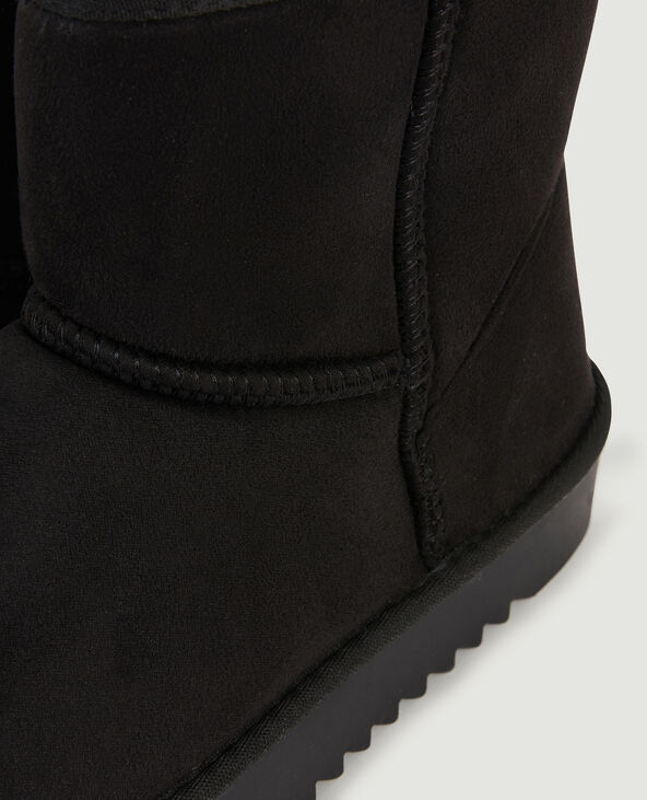 Boots fourrées noir - Pimkie
