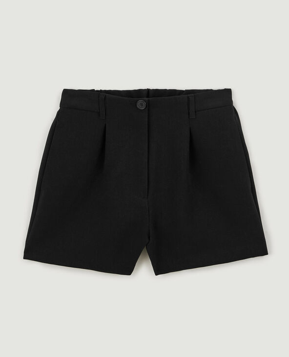 Short à pinces noir - Pimkie