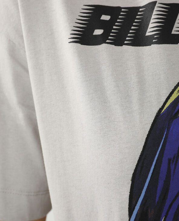 T-shirt ample Billie Eilish gris chiné - Pimkie