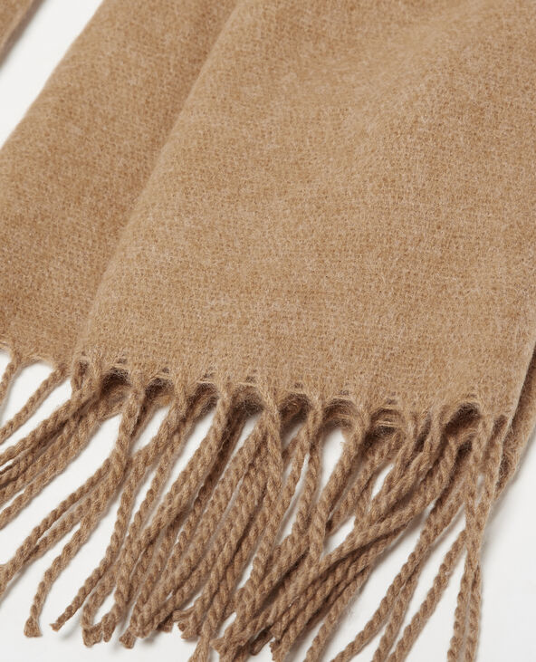 Echarpe à franges beige - Pimkie
