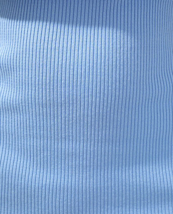 Robe moulante à bretelles chaînette bleu - Pimkie