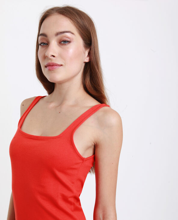 Robe moulante orange - Pimkie