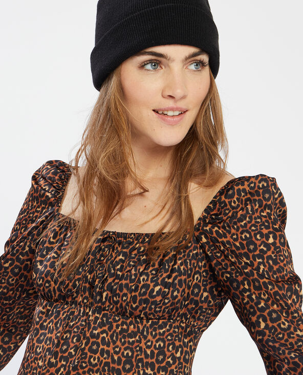Robe léopard marron - Pimkie