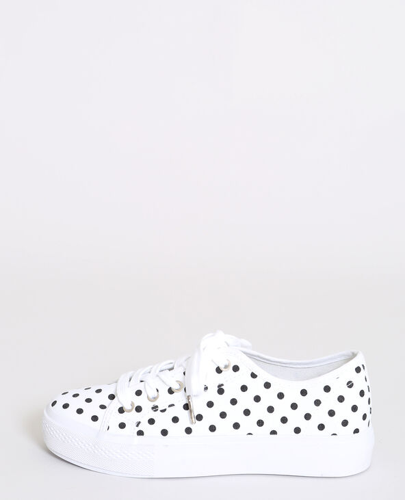 Baskets à pois blanc - Pimkie
