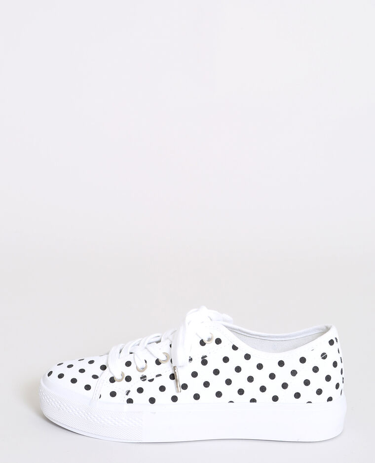Baskets à pois blanc - Pimkie