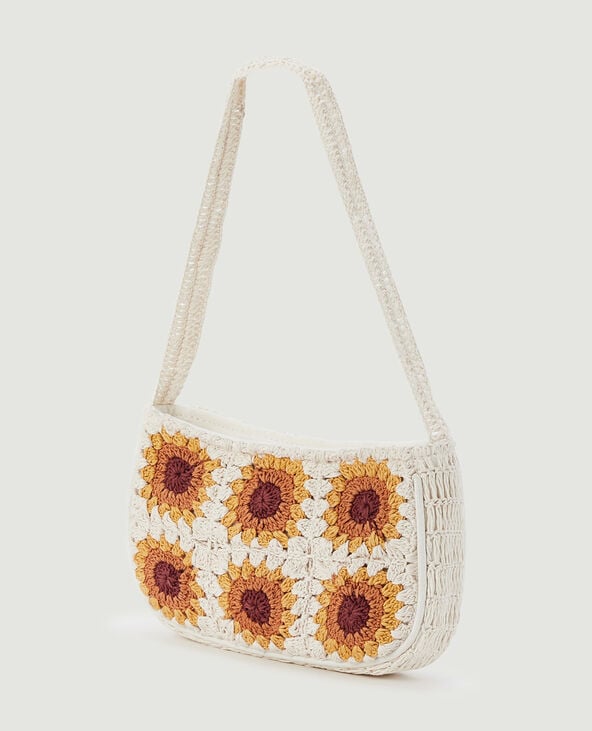 Sac en crochet blanc - Pimkie