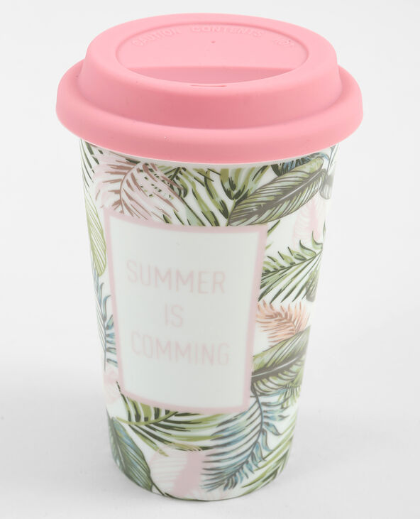 Travel mug bleu turquoise - Pimkie