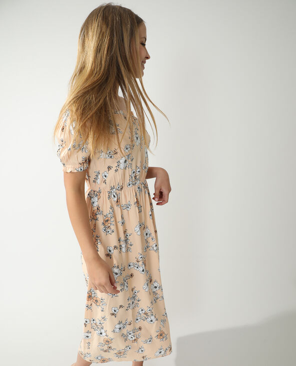 Robe longue fleurie