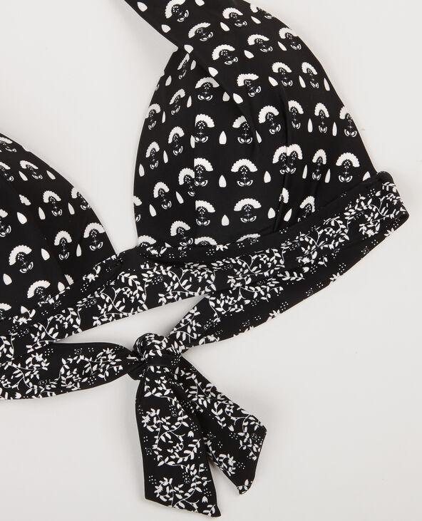 Haut de maillot de bain push-up noir - Pimkie