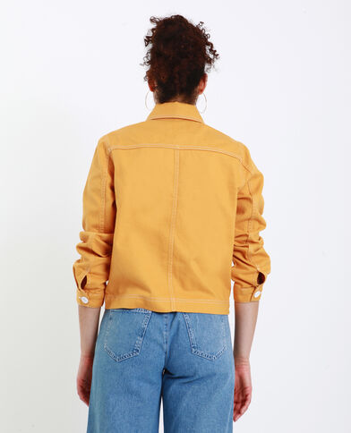 Veste droite jaune - Pimkie