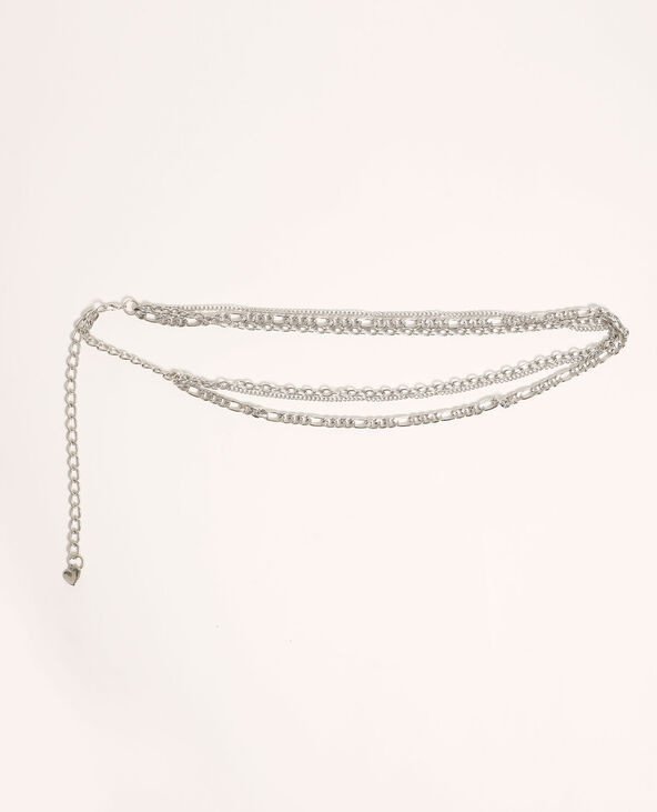 Ceinture chaînes gris - Pimkie