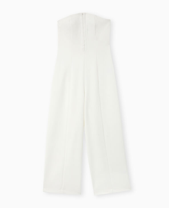 Combinaison bustier blanc - Pimkie