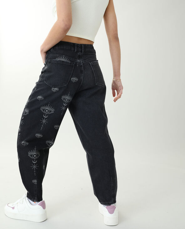 Jean slouchy decore