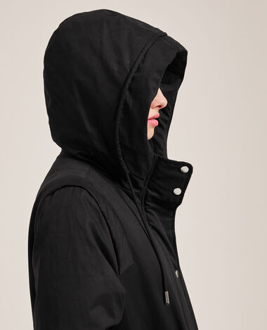 Parka avec doublure fourrure noir - Pimkie