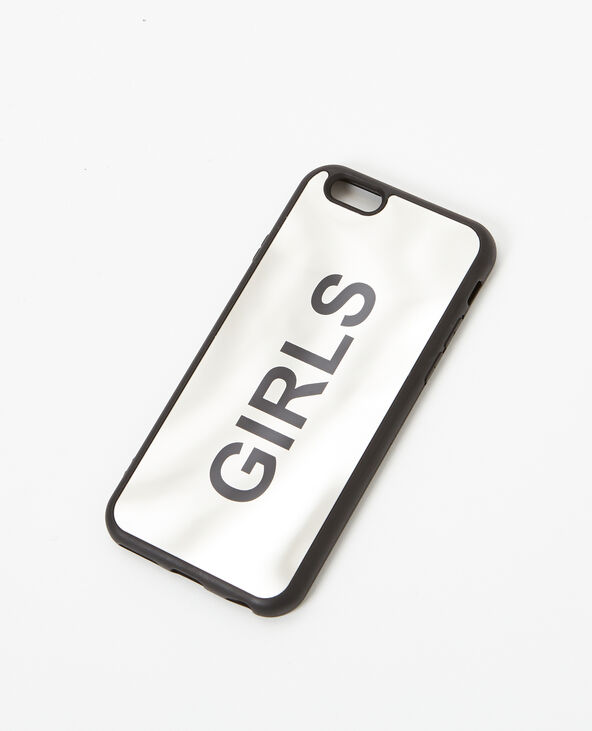 Coque à message argenté - Pimkie