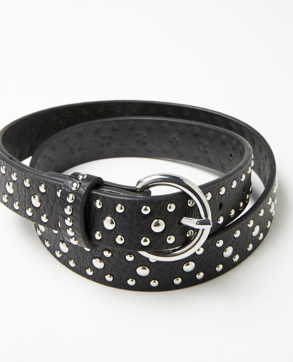 Ceinture cloutée noir - Pimkie