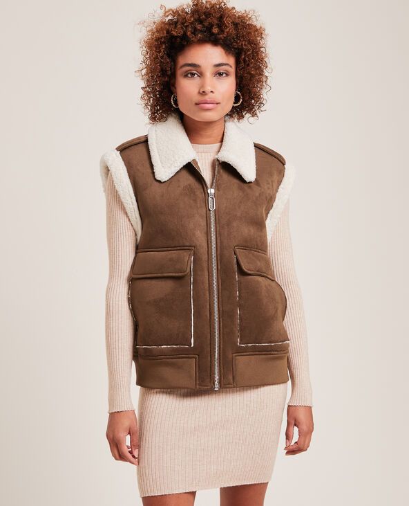 Blouson store sans manches
