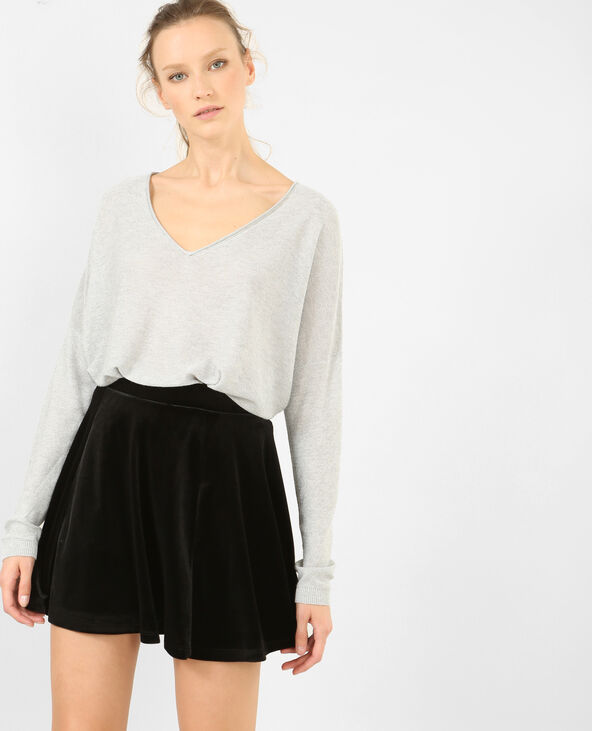 Pull en lurex argenté - Pimkie