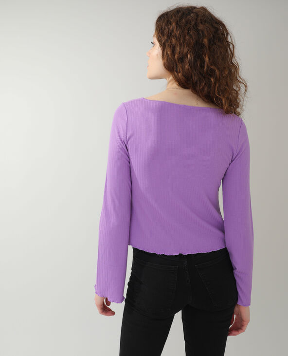 T-shirt violet - Pimkie