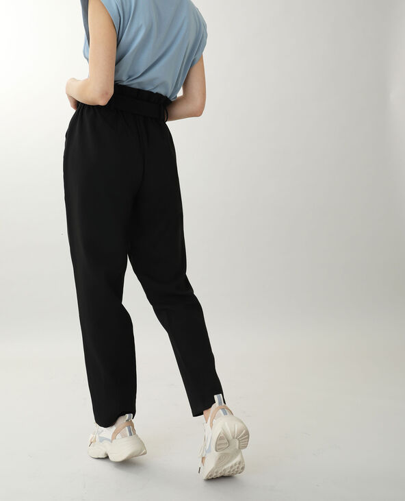 Pantalon taille haute noir - Pimkie
