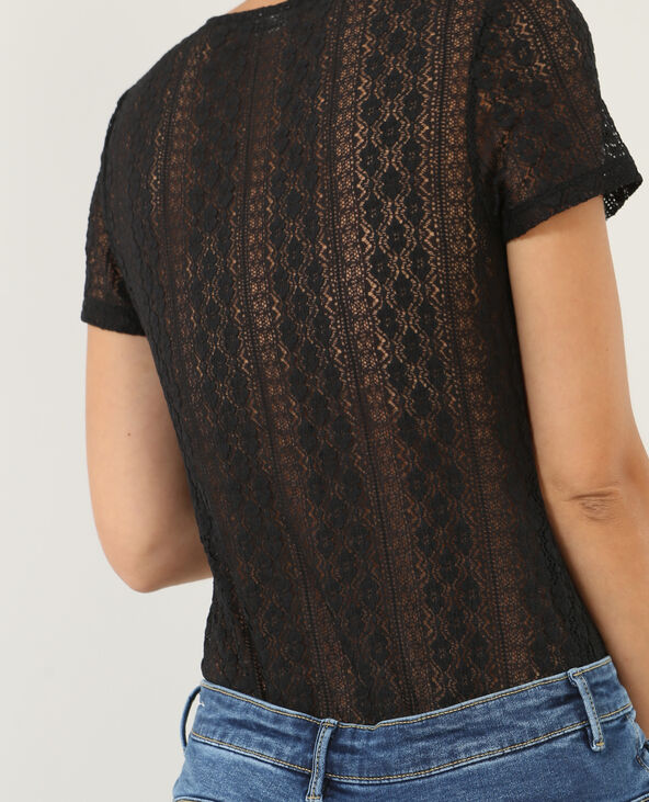 Body en dentelle noir - Pimkie
