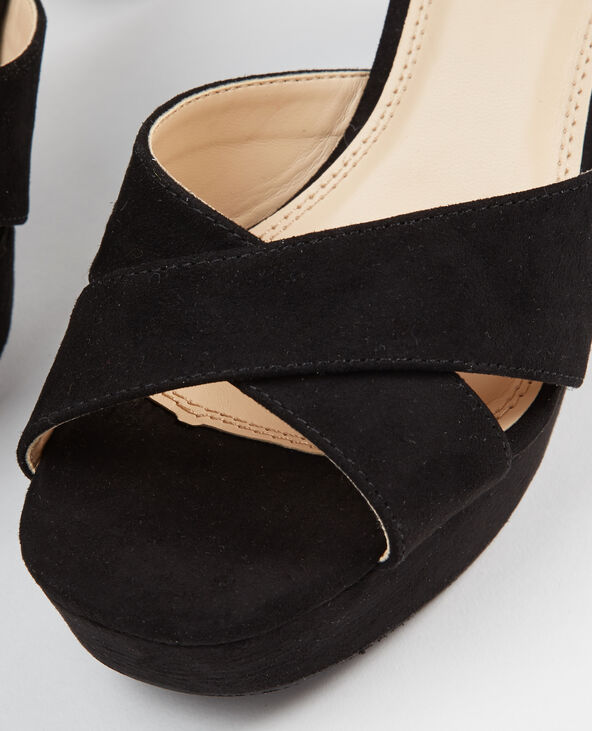 Sandales à plateforme noir - Pimkie