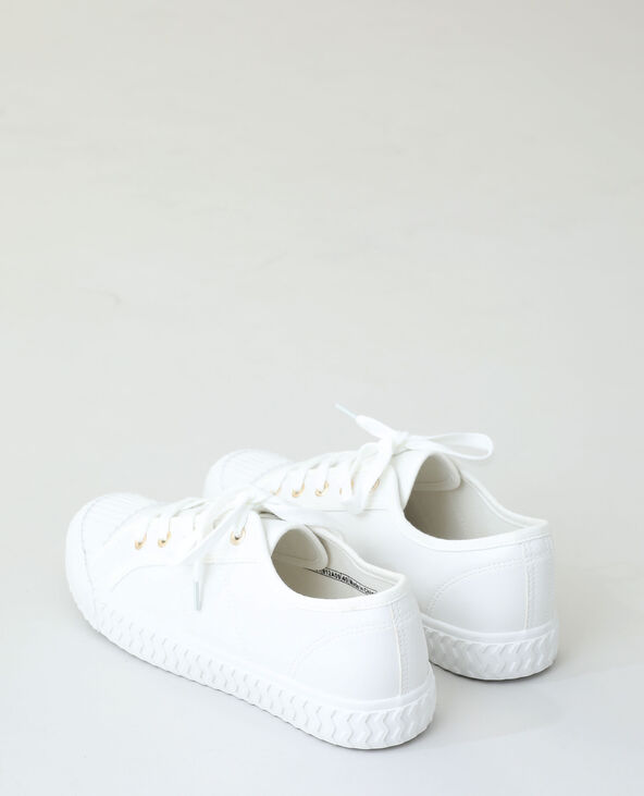Baskets à lacets blanc - Pimkie