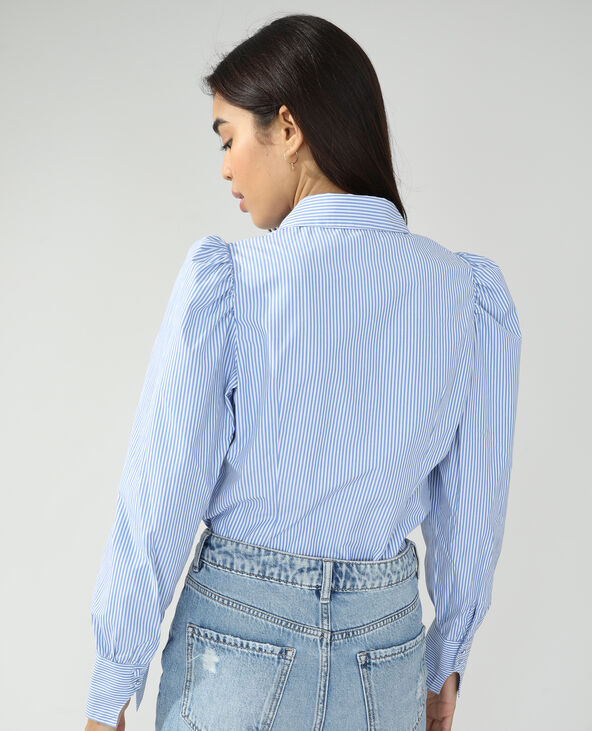 Chemise rayée blanc - Pimkie