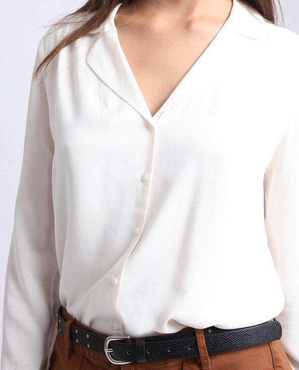 Chemise fluide blanc - Pimkie