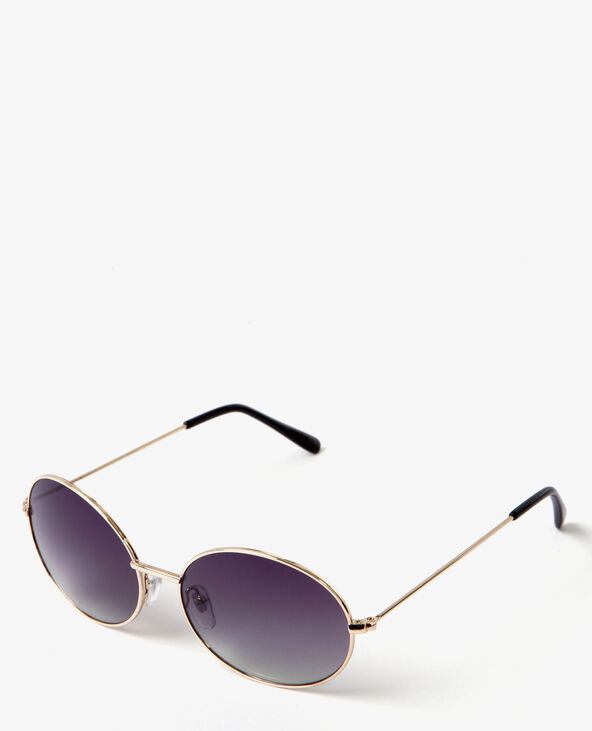 Lunettes de soleil ovales orange - Pimkie