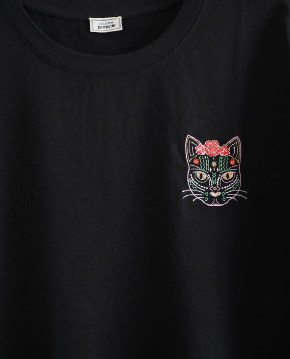 T-shirt chat noir - Pimkie