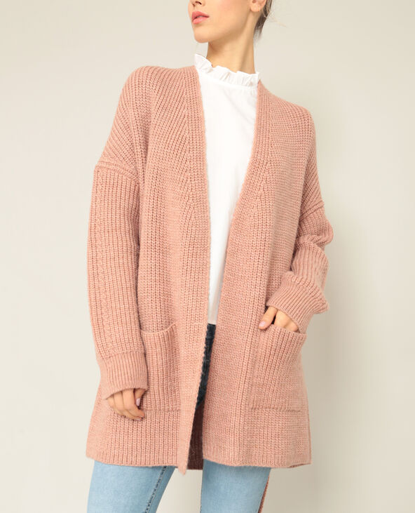 Gilet chaud vieux rose - Pimkie