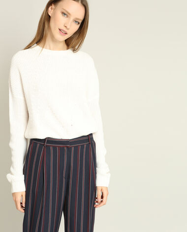Pull basique blanc - Pimkie