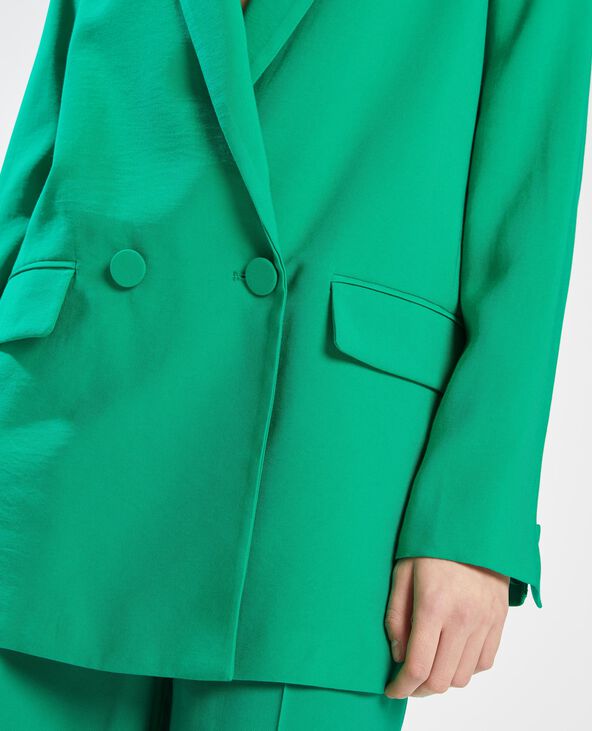 Veste blazer oversize vert - Pimkie