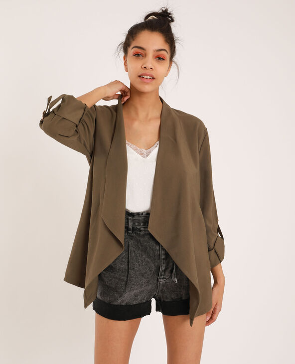 Veste fluide kaki 2025