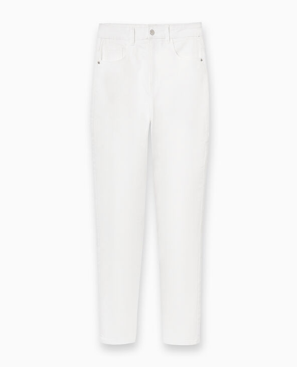 Jean skinny taille haute blanc - Pimkie