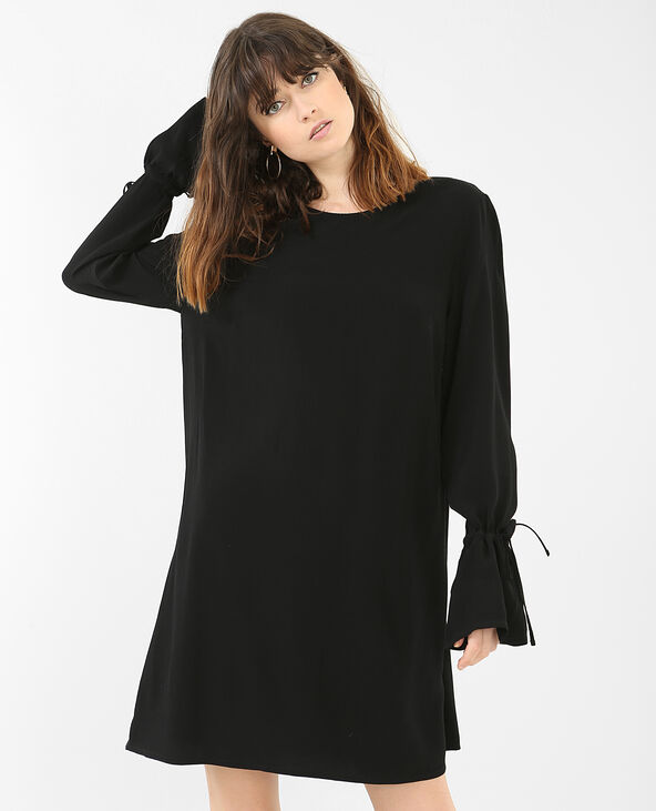 Robe manches volant