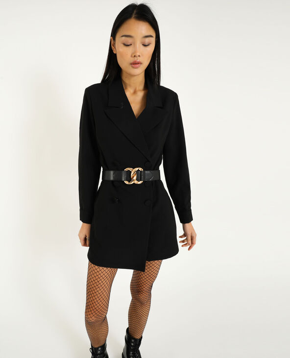 Combishort blazer noir - Pimkie
