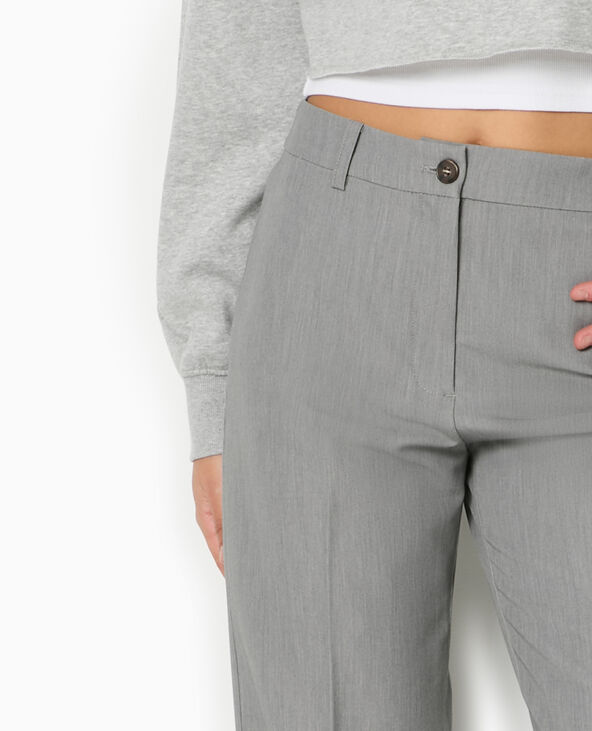 Pantalon city droit gris foncé - Pimkie