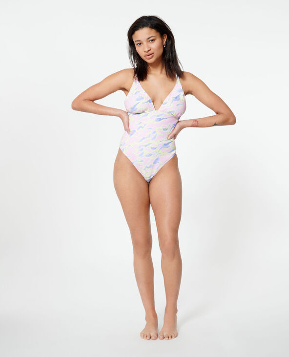 Maillot de bain 1 pièce rouge - Pimkie