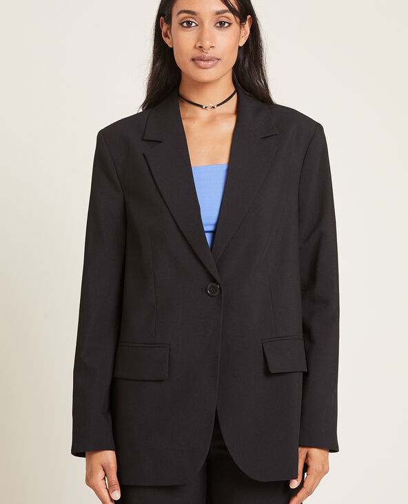 Blazer noir femme oversize new arrivals