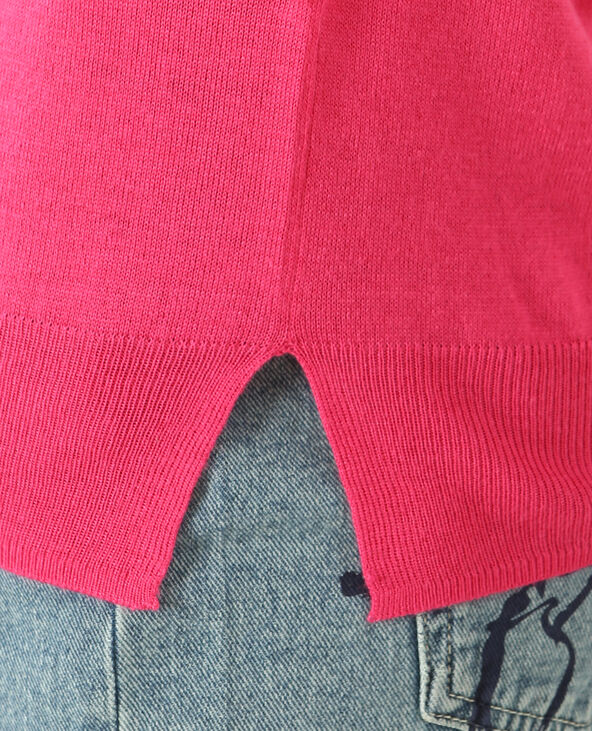 Pull basique léger rose fuchsia - Pimkie