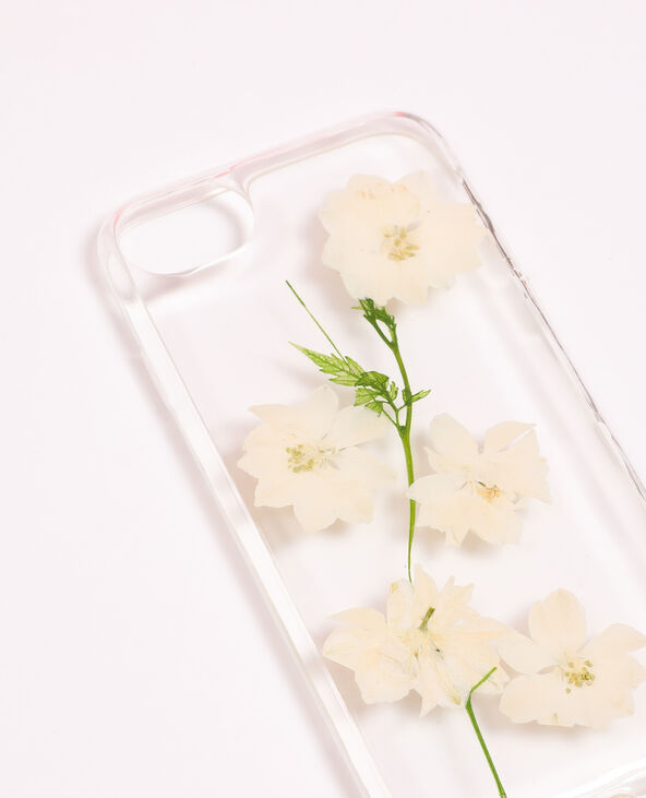 Coque compatible iPhone blanc - Pimkie